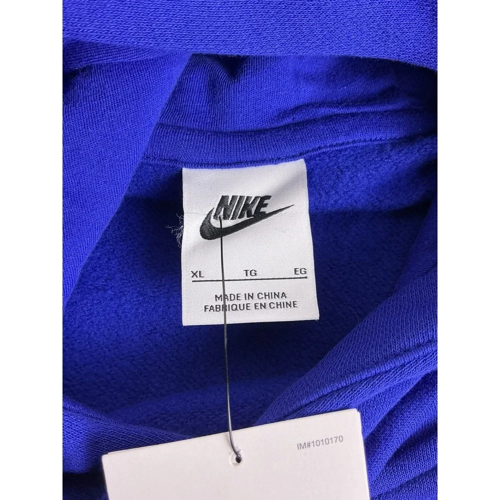 Nike New York Giants G-Men Hoodie Blue NFL Team Apparel‎ Men's XL NWT